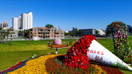 正太广场。石家庄市文化广电和旅游局供图 正太广场。石家庄市文化广电和旅游局供图