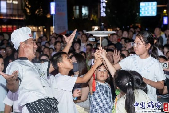 演出现场。中国雄安官网牛思佳 摄 演出现场。中国雄安官网牛思佳 摄