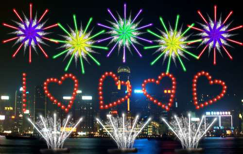 香港将举办烟花汇演+多主题烟火贺国庆(图)