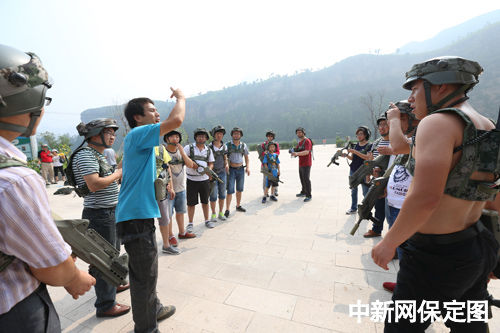 野三坡运动休闲基地营业 含拓展训练100余项