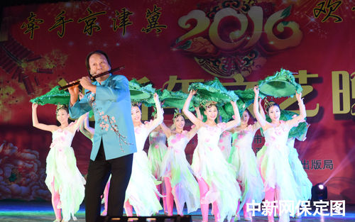 定州市举办迎新春文艺晚会 为市民献文化盛宴