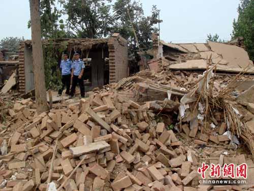 辛集发生非法储存烟花爆竹爆炸事件两人失踪|