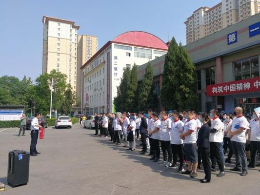 衡水学院食堂开展消防应急培训演练活动