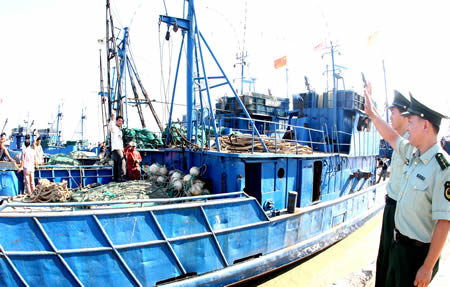 渤海禁渔两个半月9月1日解禁 渔民出海打鱼