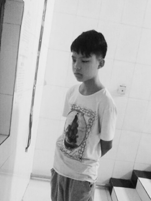 赵县14岁男孩石家庄辍学打工失联 父母急寻(图