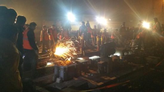 邯郸站改扩建工程封锁施工拉开序幕 12日、13