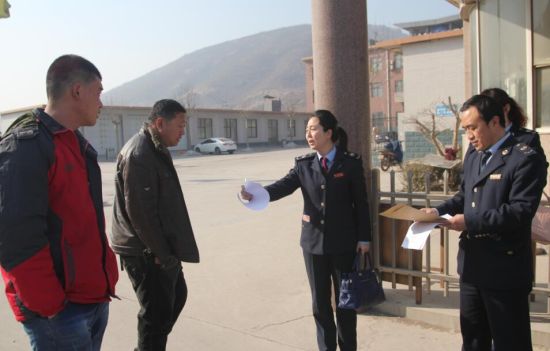 赞皇县地税局联合县国税开展税务检查