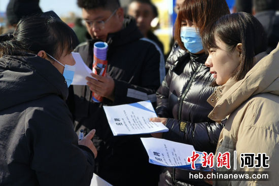 保定徐水区春风送岗促就业