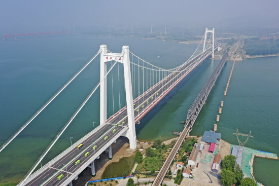 河北怀来华北第一跨怀来大桥正式通车推进京津冀协同发展