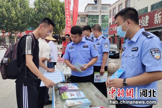 保定徐水区开展禁毒主题系列宣传活动